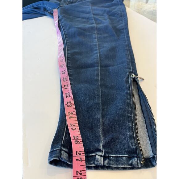 Melissa McCarthy Seven 7 Jeans Plus Size 20W Pencil Ankles Zip Skinny Stretch - Picture 12 of 14